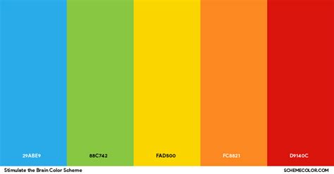 Image result for Brain Based Learning Color Scheme