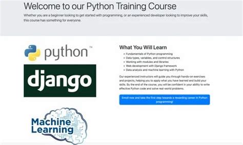 Afbeeldingsresultaten voor Python Training Programs