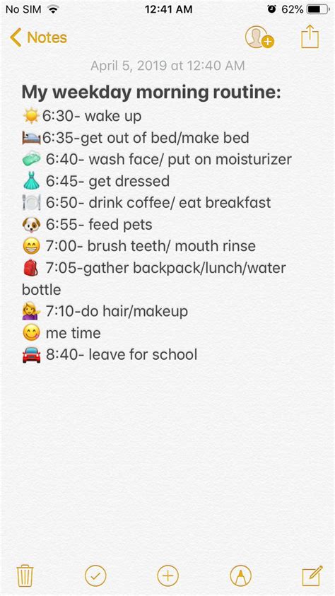 Image result for Weekly Morning Routine