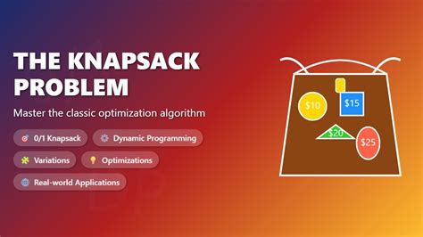 Image result for Knapsack Algorithm Explained