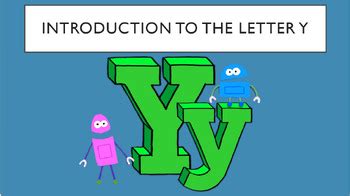 Letter Y Introduction に対する画像結果
