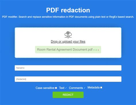 Image result for Redact a PDF File
