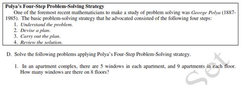 Afbeeldingsresultaten voor Polya's Four-Step Approach to Problem Solving