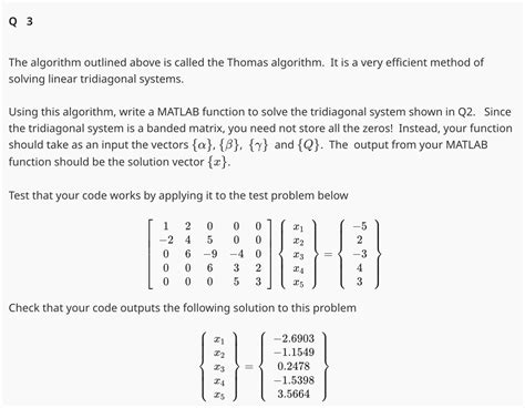 Image result for Thomas Algorithm Calculator