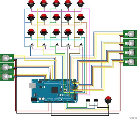 Afbeeldingsresultaten voor Arduino Button Box Code
