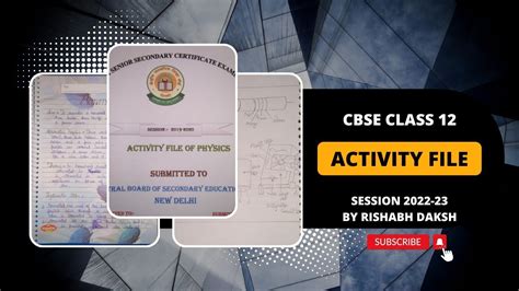 Image result for Class 12 Physics Activity File