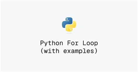 Image result for For Loop Coding Python
