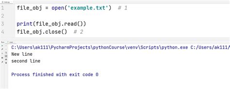 Toradh íomhá ar How to Read a File Python