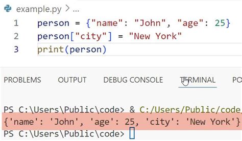 Toradh íomhá ar Python Dictionary Items Method