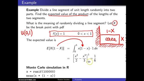 Image result for Random Variable Expecation X Y Example