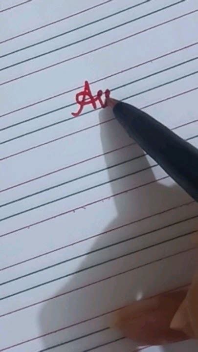 Image result for AW in Cursive