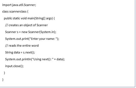 Image result for Declaring String in Java Scanner