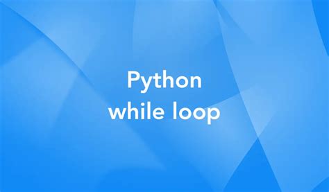 Image result for Python While