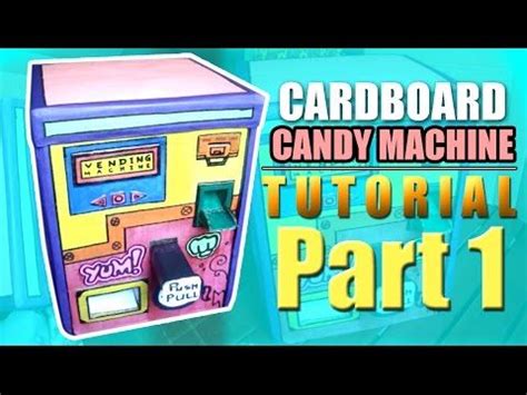 Image result for How to Make a 6 Holed Candy Machine with Cardboard