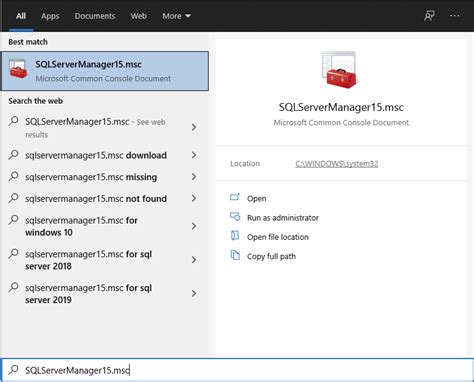 Image result for SQL Configuration Manager