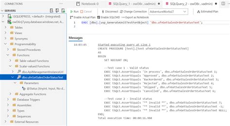 Toradh íomhá ar Automate SQL Scripts