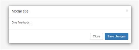 Bootstrap Modal に対する画像結果