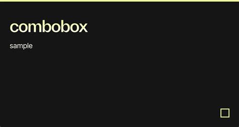 Code for Combo Box に対する画像結果