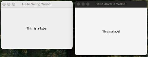 Image result for JavaFX vs Swing