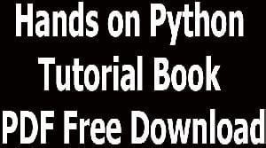 Image result for Python Tutorial PDF Free Download
