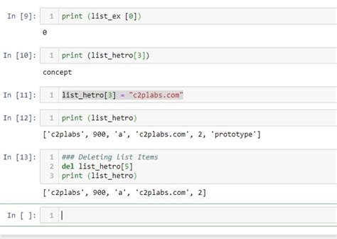 List Basics in Python に対する画像結果