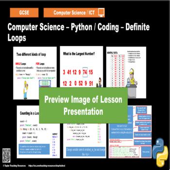 Toradh íomhá ar Definite Loop in Python