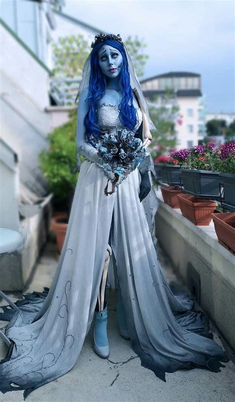 Toradh íomhá ar Emily From Corpse Bride Cosplay