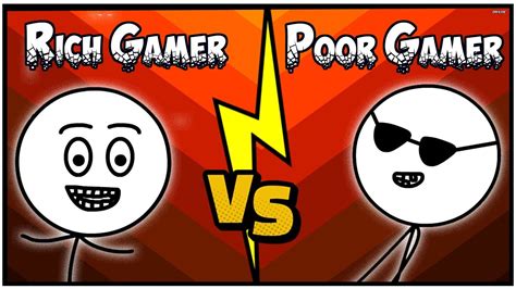 Image result for Rich Gamer vs Poor Gamer Troom Oki
