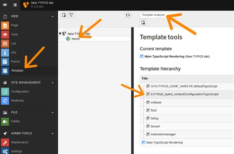 Image result for TYPO3 HTML Code Einbinden