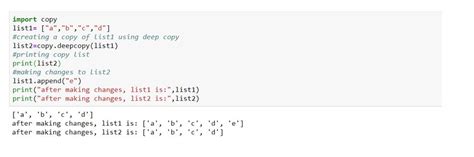 تصویر کا نتیجہ برائے Deep Copy Python