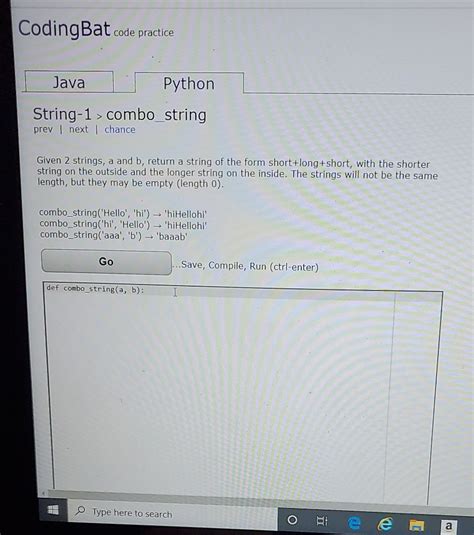 Afbeeldingsresultaten voor CodingBat String 1