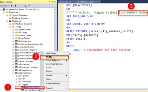 Toradh íomhá ar Contoh Trigger SQL