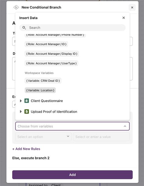 Workspace Variables に対する画像結果
