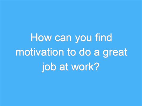 Image result for Job Motivation