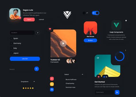 Image result for Vanilla JavaScript UI Components