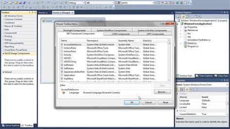 Image result for Visual Studio Tool Box