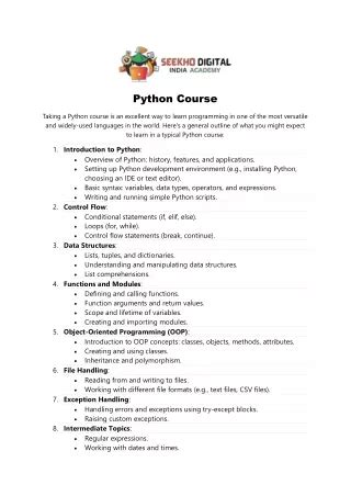 Afbeeldingsresultaten voor Advanced Python Course