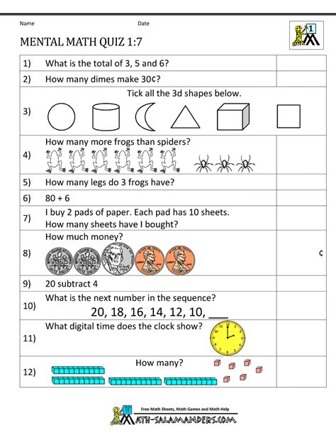 Afbeeldingsresultaten voor 1st Grade Math Class