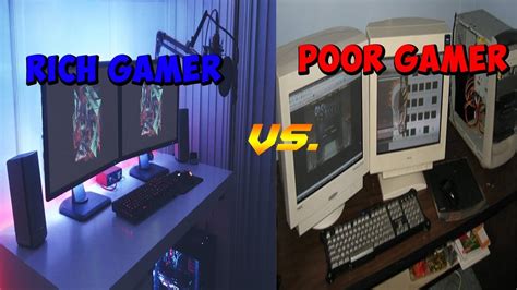 Image result for Rich Gamer vs Poor Gamer Troom Oki