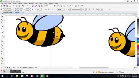 Toradh íomhá ar CorelDRAW Tutorial for Beginners