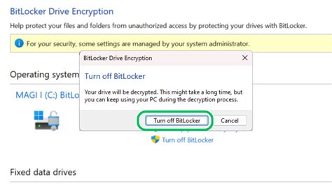 Enable BitLocker に対する画像結果