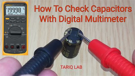 Afbeeldingsresultaten voor How to Check Capacitor Using Multimeter