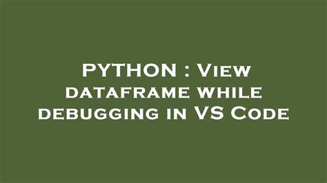 Toradh íomhá ar Python View