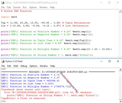 Python Exp に対する画像結果