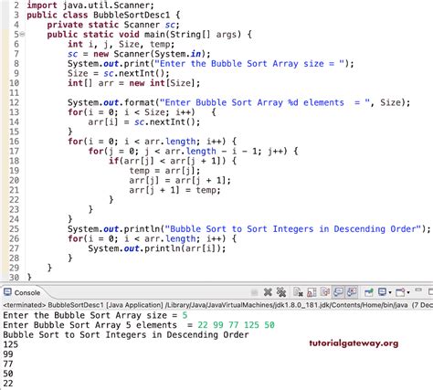 Bubble Sort in Java Videos に対する画像結果