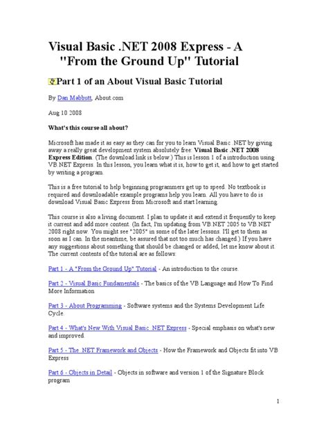 Image result for Visual Basic Tutorial Deutsch