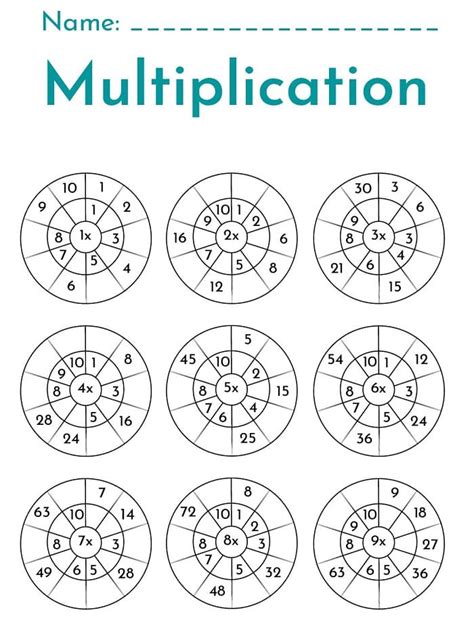 Math Multiplication Worksheets に対する画像結果