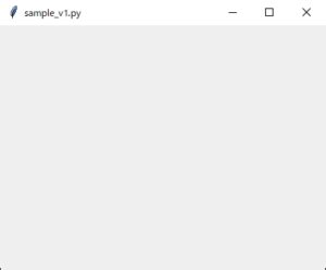 Tkinter Python Demos に対する画像結果