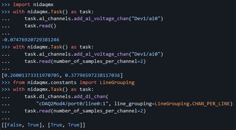 Image result for NI-DAQmx Python