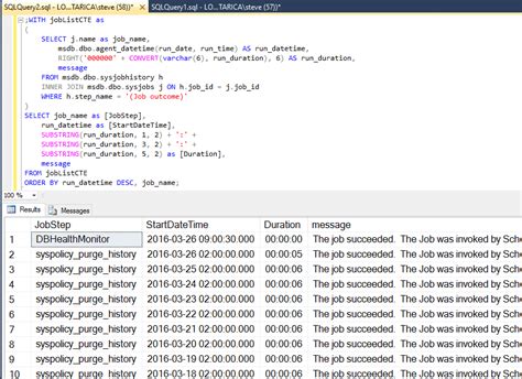 Toradh íomhá ar T-SQL Script